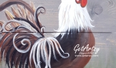 Rooster-Real-Wood