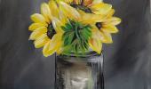 Sunflower-Vase
